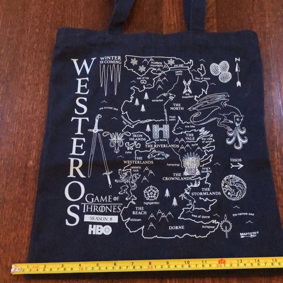 Game of Thrones tote bag collectible - Picture 5 of 5